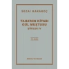 Şiirler 4 - Tahanın Kitabı Gül Muştusu