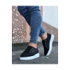 Siyah Kalın Taban Casual Erkek Ayakkabı