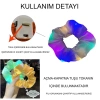 Soft Mi Renk Led Işıklı Lastikli  Tokası - 3 Modlu Festival & Parti  Tokası
