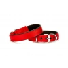 Softlu Köpek Boyun Tasması 2 cm x 40 cm Kırmızı