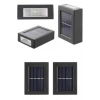 Solar Güneş Enerjili Çift Taraflı Duvar Lambası Çift Taraflı Duvar Lamba Güneş Enerjili Yeni Nesil