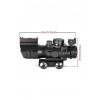 SPIKE 4X32 Kırmızı Işıklı  Dürbünü 4x32 (  )