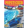 Spor Arabalar Boyama Kitabı Popsticker