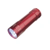 Süper Parlak 9 Ledli Metal Mini El Feneri (74)