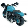 Sürtmeli Işıklı Sesli Chopper Motor Turkuaz 15cm - 1 ADET