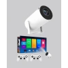 Taşınabilir Projeksiyon Cihazı 4K Destekli WiFi Kablosuz Ekran Yansıtma