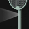 Tenis Raketi Tipi Masaüstü Olabilen Gece Lambalı Sinek Kovucu,öldürücü Raket (  )