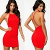 TP101050 Sırt Dekolteli Mini Elbise