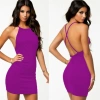 TP101050 Sırt Dekolteli Mini Elbise