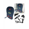 Titreşimli Masaj Minderi Isı Fonksiyonlu Bel Sırt Rahatlatıcı Koltuk Minderi