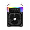 USB Şarjlı Masaüstü Sprey Fan Taşınabilir Serinletici RGB Işıklı Mini Klima