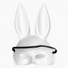 Uzun Kulaklı Beyaz Lüks Tavşan Maskesi
