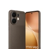Vivo V60 5g Auto Fus Karbon Kapak - Kahverengi
