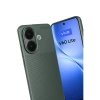 Vivo V60 Lite Auto Fus Karbon Kapak - Koyu Yeşil