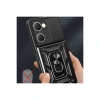 Vivo Y18 Kılıf Pars Lens Yüzüklü  - Siyah