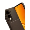 Vivo Y29s Auto Fus Karbon Kapak - Kahverengi