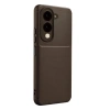 Vivo Y29s Auto Fus Karbon Kapak - Kahverengi