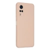 Vivo Y53s Kılıf Nano İçi Kadife  - Pudra