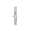Watch 20mm Spor Delikli Kordon - Gri-beyaz