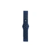 Watch 20mm Spor Delikli Kordon - Lacivert-siyah