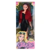 WG-115521  Ceketli Çizmeli Renkli lı Bebek 29 cm -Vardem Oyuncak