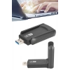 Wifi Adaptörü Bt5.0 Wifi 2si Bir Arada Çift Bantlı Çift Anten
