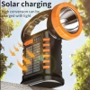 Wıson WS-4343 Çok Fonksiyonlu Solar Şarjlı Powerbanklı Kamp Lambası