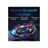 Y20 Max Motosiklet Bluetooth 5.3 Kask Intercom 2 Kişi 300 Metre Eşleşme Özellikli