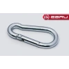 Yaylı Karabina, Çengel, Kanca 6mm - 50 Adet