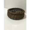 yuvarlak rattan sepet