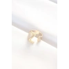 Z Harfli Altın Renk Ayarlanabilir Yüzük