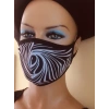 Zebra Desen Yıkanabilir Maske