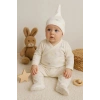 Zürafa Desenli 3 Parça Erkek Bebek Hastane Çıkışı % 100 Pamuk