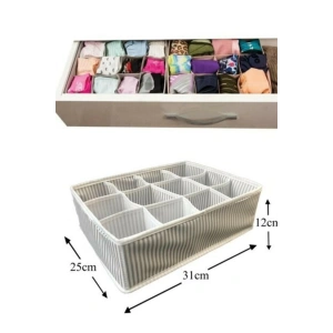 12 Bölmeli Pratik Bölmeli Çekmece Düzenleyici Organizer(İç Çamaşırı Kravat Çorap Düzenleyici)