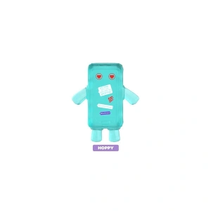 12386 SUN-BTF-FİGÜR CRYSTAL HASHTAG BUDDIES SERIES 14CM 6A