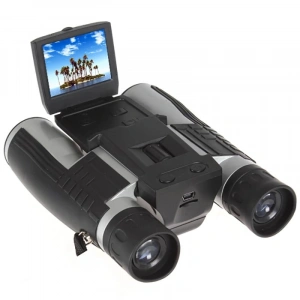 12x32 Zoom Dijital Dürbün Teleskop Kamera 5mp Cmos Sensör 2.0 İnc Tft Full Hd 1080 P Dvr Fotoğraf Video Kayıt Usb Dürbün