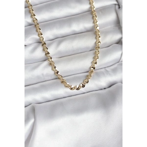 14K Gold Renk Kaplama Zincir Model CM Kadın Kolye