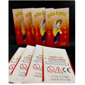 2 Adet Kaşıntı Tozu Şaka Kaşıntı Tozu Eğlence Şaka Amaçlı Toz
