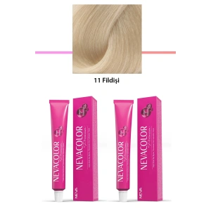 2 Li Set Premium 11 Fildişi  Kalıcı Krem Saç Boyası 2 X 50 G Tüp (74)