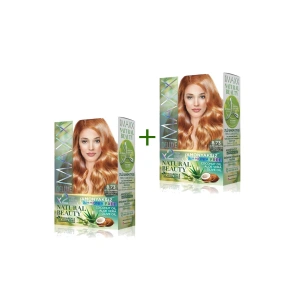 2 Paket Natural Beauty Amonyaksız Saç Boyası 8.73 Altın Karamel (74)