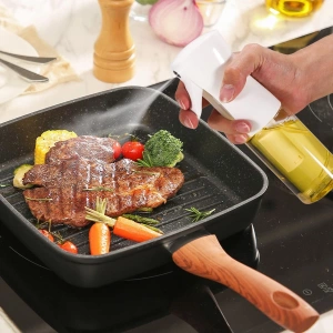 210 ML li Sprey Cam Yağ Limon Sos Spreyi Yağ Şişesi Airfryer- Ta  Yağdanlık