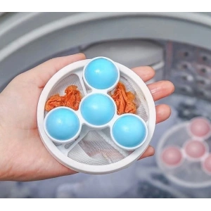 2li Çamaşır Makinesi İçin Peçete -Toz- Evcil Tüyü Toplayıcı Yıkanabilir Tüy Toplayıcı File Aparat