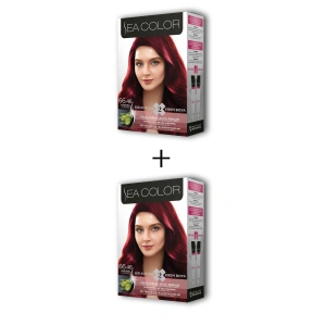 2X2 Tüp Krem Saç Boyası Seti Ateş Kızılı No:66.46 (74)