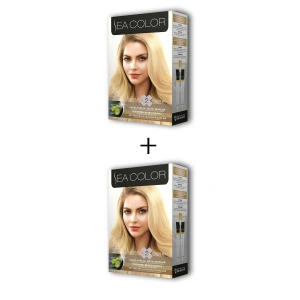 2X2 Tüp Krem Saç Boyası Seti Buğday Sarısı No:9.0 (74)