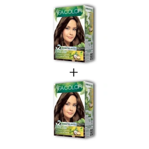 2X2 Tüp Krem Saç Boyası Seti Çikolata Kahve No:6.7 (74)