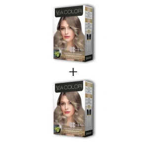 2X2 Tüp Krem Saç Boyası Seti Elmas Sarısı No:9.1 (74)