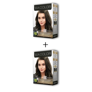 2X2 Tüp Krem Saç Boyası Seti Yoğun Koyu Küllü Kumral No:6.11 (74)