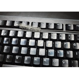 3 Lü Pratik Fırça  Esnek Bükülebilir Klavye Mouse Arası Temizlik Fırçası