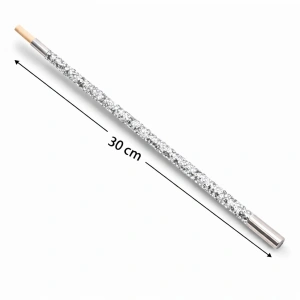 30 cm Gümüş Payetli Sigara Tutacağı – 1920’ler Gatsby Parti Aksesuarı