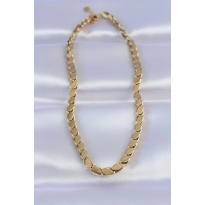 316L Çelik Gold Renk Arpa Model Kolye